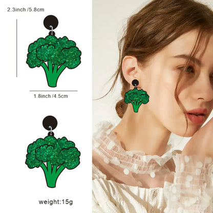 Cute Fruit Arylic Women'S Drop Earrings