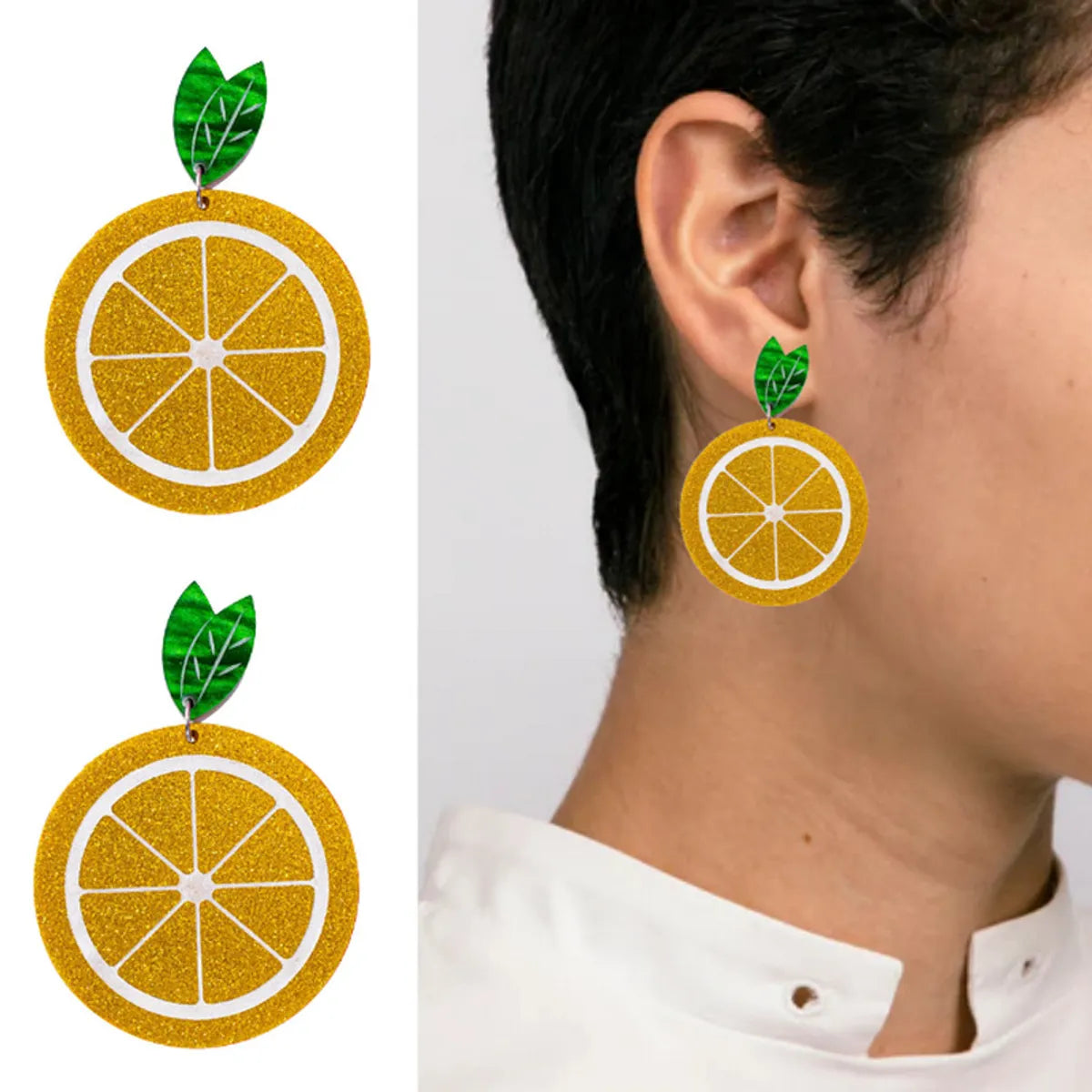 Cute Fruit Arylic Women'S Drop Earrings