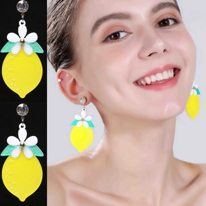 Cute Fruit Arylic Women'S Drop Earrings