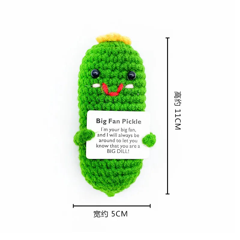 Cute Fruit Cucumber Cotton Unisex Ornaments Keychain Accessories 1 Piece