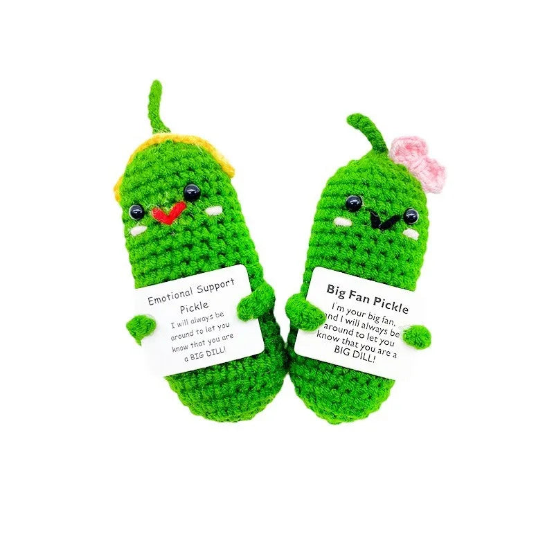 Cute Fruit Cucumber Cotton Unisex Ornaments Keychain Accessories 1 Piece