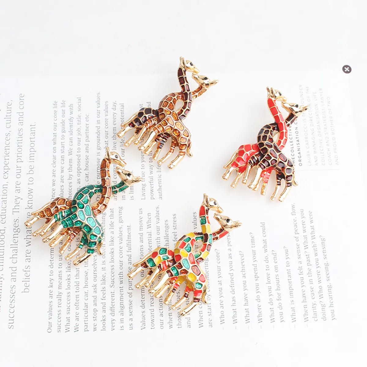 Cute Funny Animal Alloy Unisex Brooches