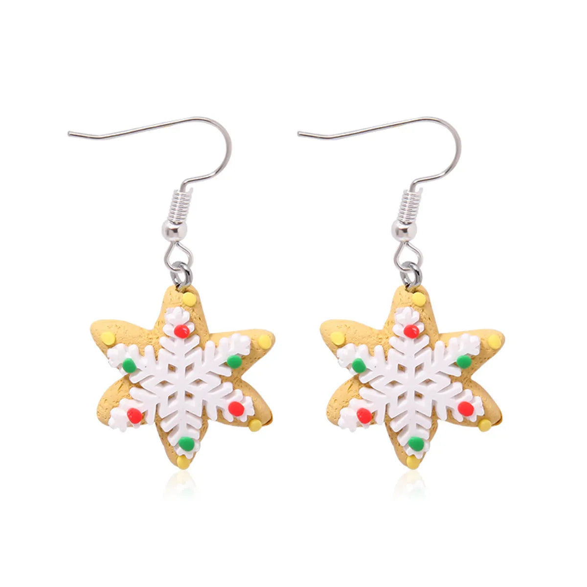 Cute Geometric Alloy Plating Rhinestones Women'S Earrings 1 Pair