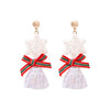 Cute Geometric Alloy Plating Rhinestones Women'S Earrings 1 Pair