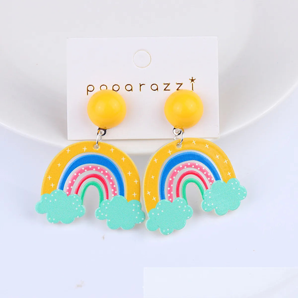 Cute Geometric Arylic Earrings