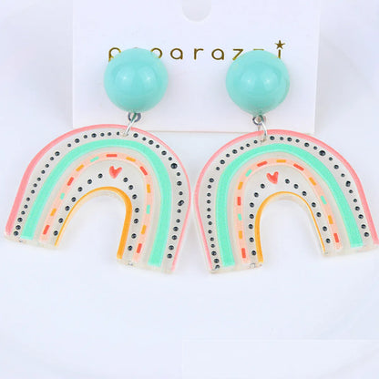 Cute Geometric Arylic Earrings