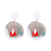 Cute Geometric Arylic Women'S Earrings 1 Pair