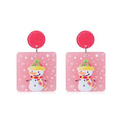 Cute Geometric Arylic Women'S Earrings 1 Pair