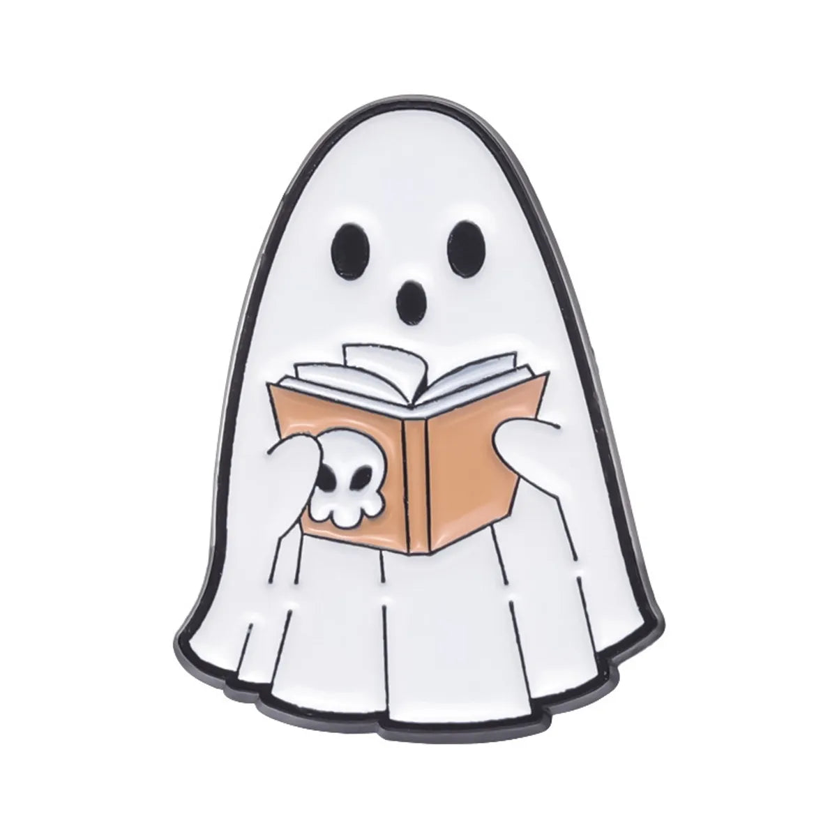 Cute Ghost Alloy Stoving Varnish Women'S Brooches