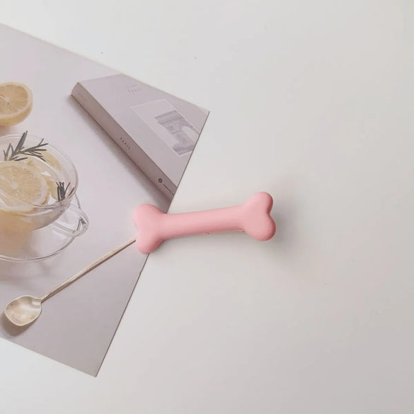 Cute Heart Shape Flower Plastic Resin Stoving Varnish Hair Claws 2 Pieces