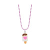 Cute Ice Cream Letter Plastic Resin Girl'S Rings Necklace