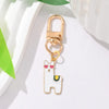 Cute Korean Style Alpaca Alloy Asymmetrical Bag Pendant Keychain