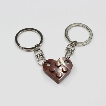 Cute Korean Style Heart Shape Abs Women'S Bag Pendant Keychain