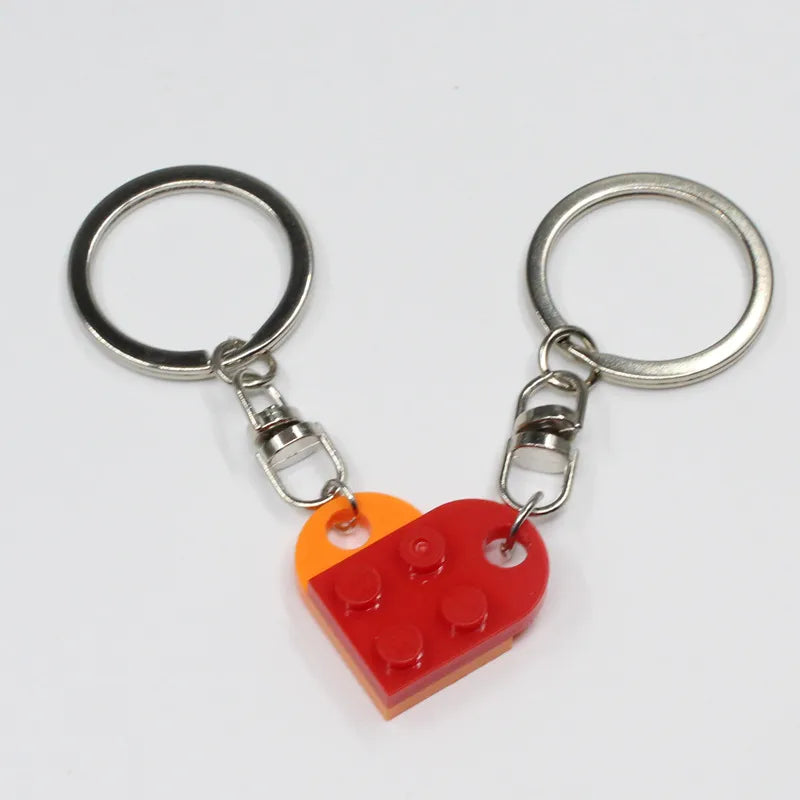 Cute Korean Style Heart Shape Abs Women'S Bag Pendant Keychain