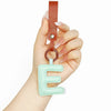 Cute Letter Pu Leather Women'S Keychain