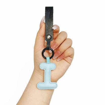 Cute Letter Pu Leather Women'S Keychain