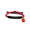 Cute Modern Style Customization Laser Engraving Apple 201 Stainless Steel Rope Cord String String Bracelets Wholesale