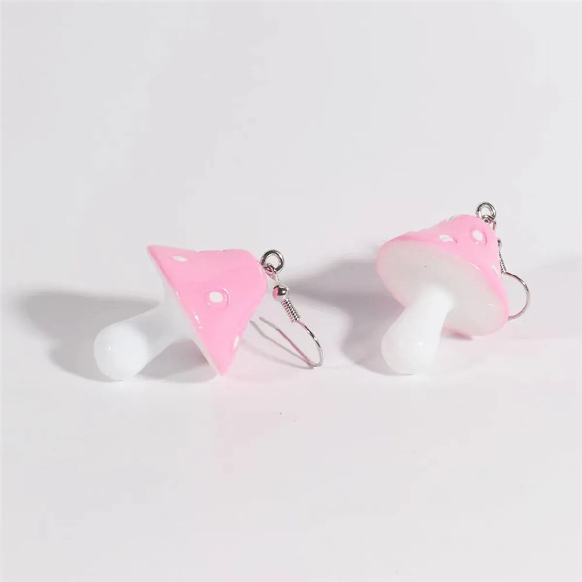 Cute Mushroom Alloy Women'S Drop Earrings