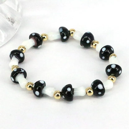 Cute Mushroom Metal Wholesale Bracelets