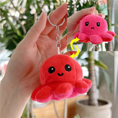 Cute Octopus Pp Cotton Women'S Bag Pendant Keychain