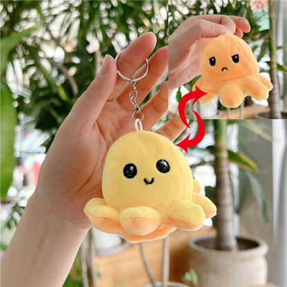 Cute Octopus Pp Cotton Women'S Bag Pendant Keychain