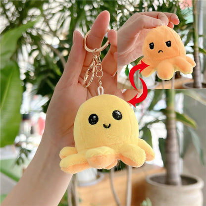 Cute Octopus Pp Cotton Women'S Bag Pendant Keychain