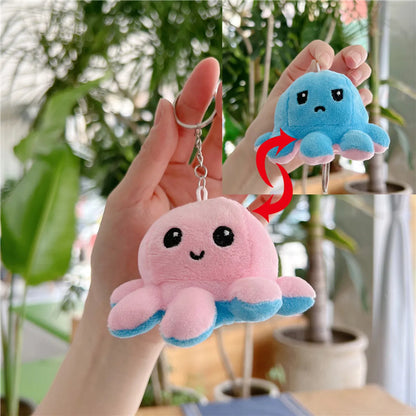 Cute Octopus Pp Cotton Women'S Bag Pendant Keychain