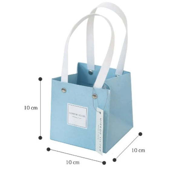 Cute Pastoral Solid Color Paper Jewelry Boxes