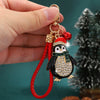 Cute Penguin Christmas Keychain In Zinc Alloy Stylish Animal Bag Charm Accessory For Bags And Handbags