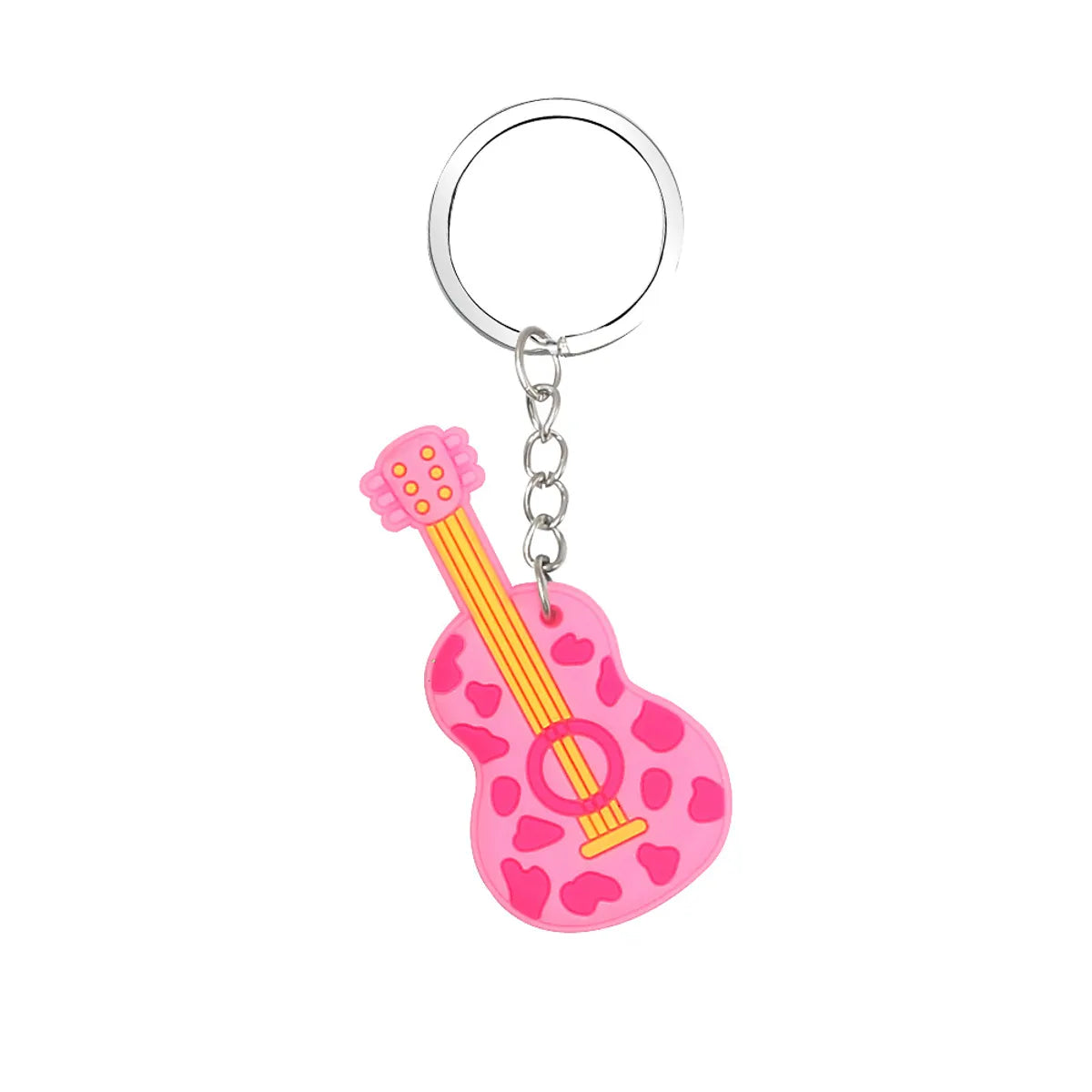 Cute Pistol Boots PVC Unisex Bag Pendant Keychain