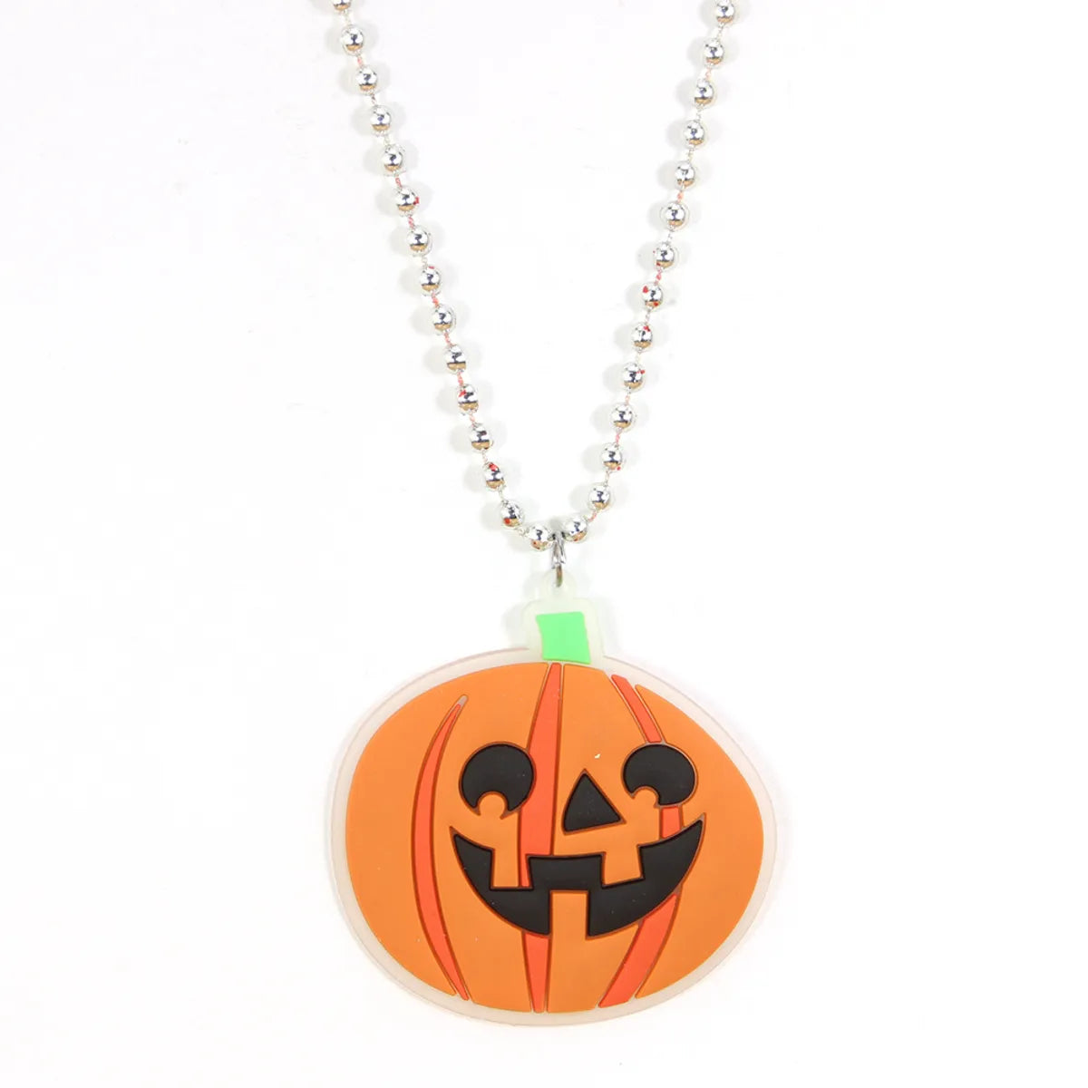 Cute Pumpkin PVC Halloween Unisex Pendant Necklace