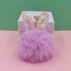 Cute Rabbit Ear Plush Bag Pendant Keychain