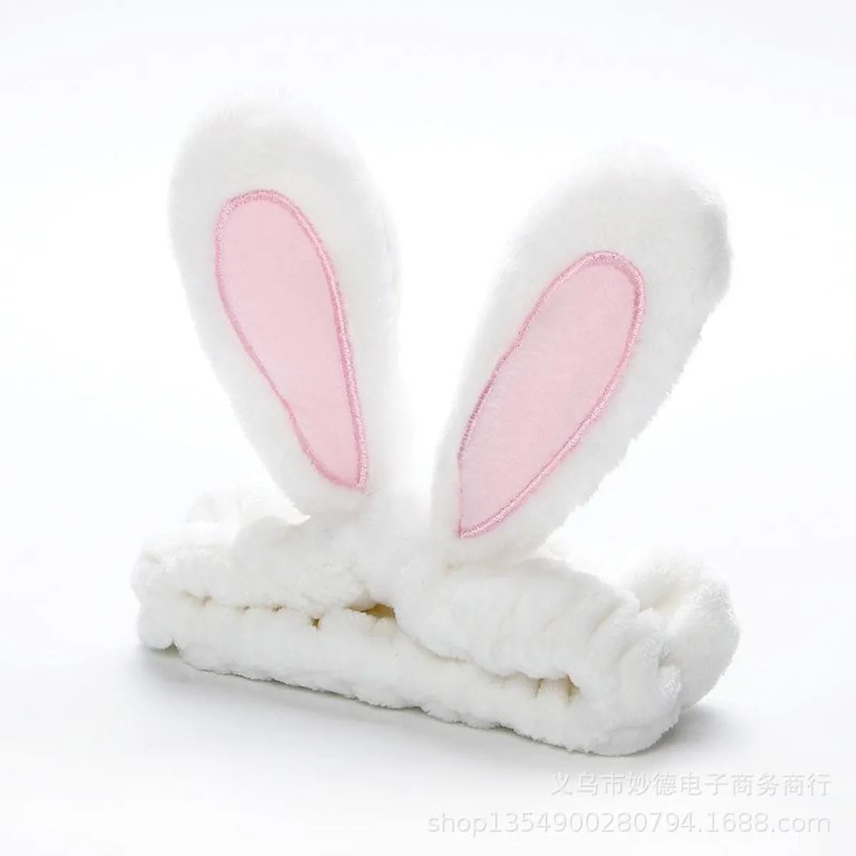 Cute Rabbit Ear Tiara Wash Makeup Hair Band Nhof128300