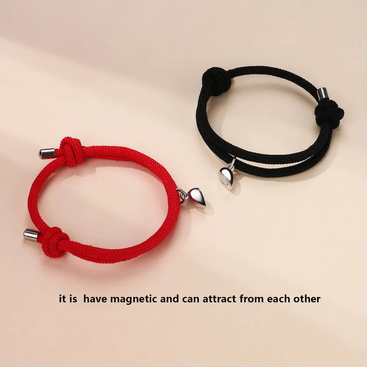 Cute Romantic Simple Style Heart Shape Handmade Kid'S Bracelets