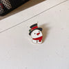 Cute Santa Claus Snowman Elk Alloy Enamel Unisex Brooches