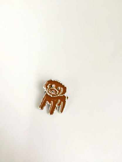 Cute Simple Style Animal Dog Alloy Enamel Unisex Brooches