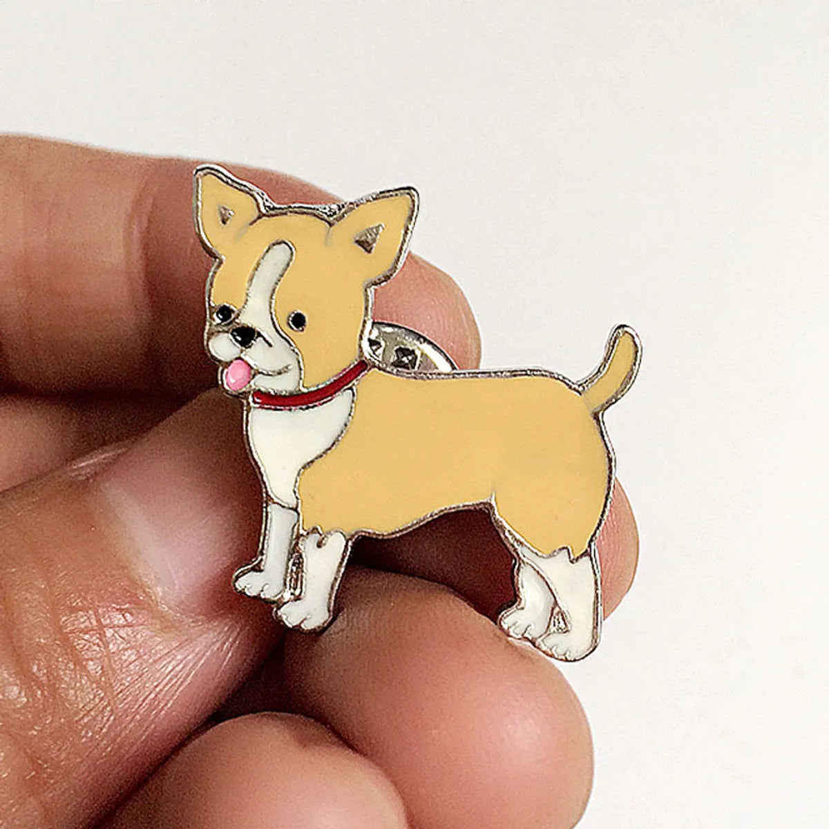 Cute Simple Style Animal Dog Alloy Enamel Unisex Brooches