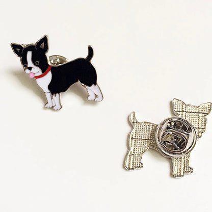 Cute Simple Style Animal Dog Alloy Enamel Unisex Brooches