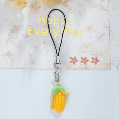 Cute Simple Style Animal Letter Resin Asymmetrical Keychain