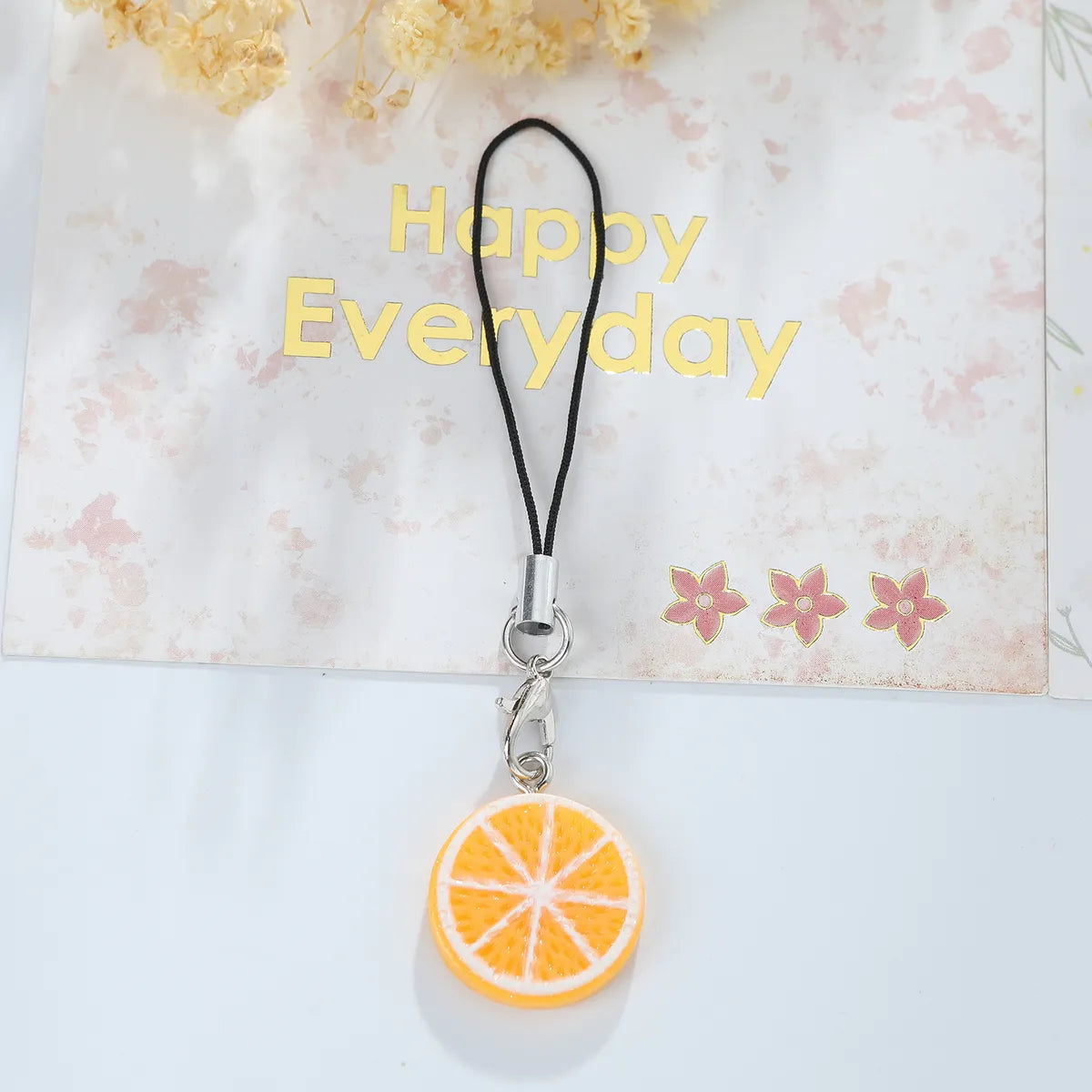 Cute Simple Style Animal Letter Resin Asymmetrical Keychain