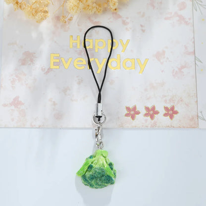 Cute Simple Style Animal Letter Resin Asymmetrical Keychain