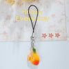 Cute Simple Style Animal Letter Resin Asymmetrical Keychain