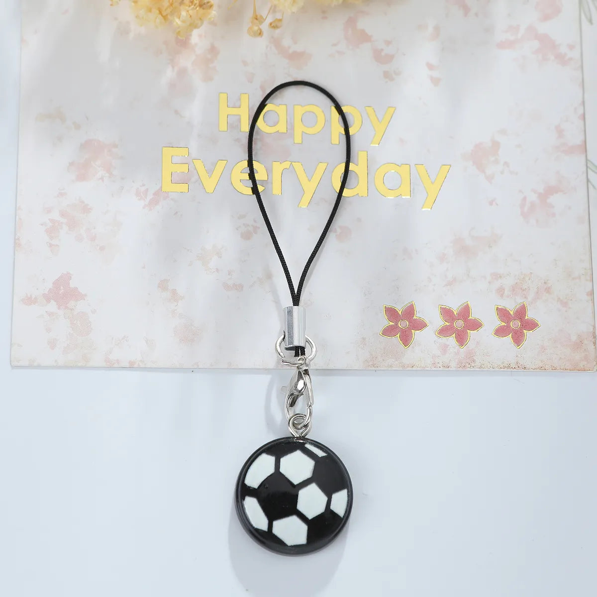 Cute Simple Style Ball Resin Bag Pendant Keychain