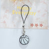 Cute Simple Style Ball Resin Bag Pendant Keychain