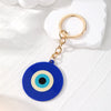 Cute Simple Style Devil'S Eye Alloy Keychain