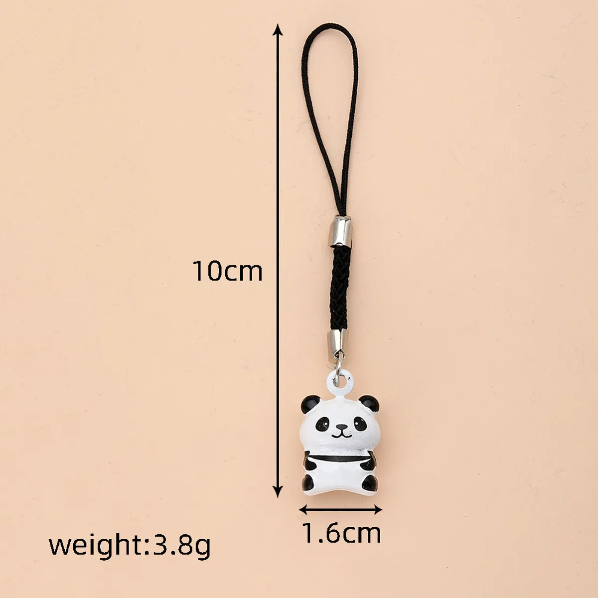 Cute Simple Style Rabbit Animal Panda Alloy Bag Pendant