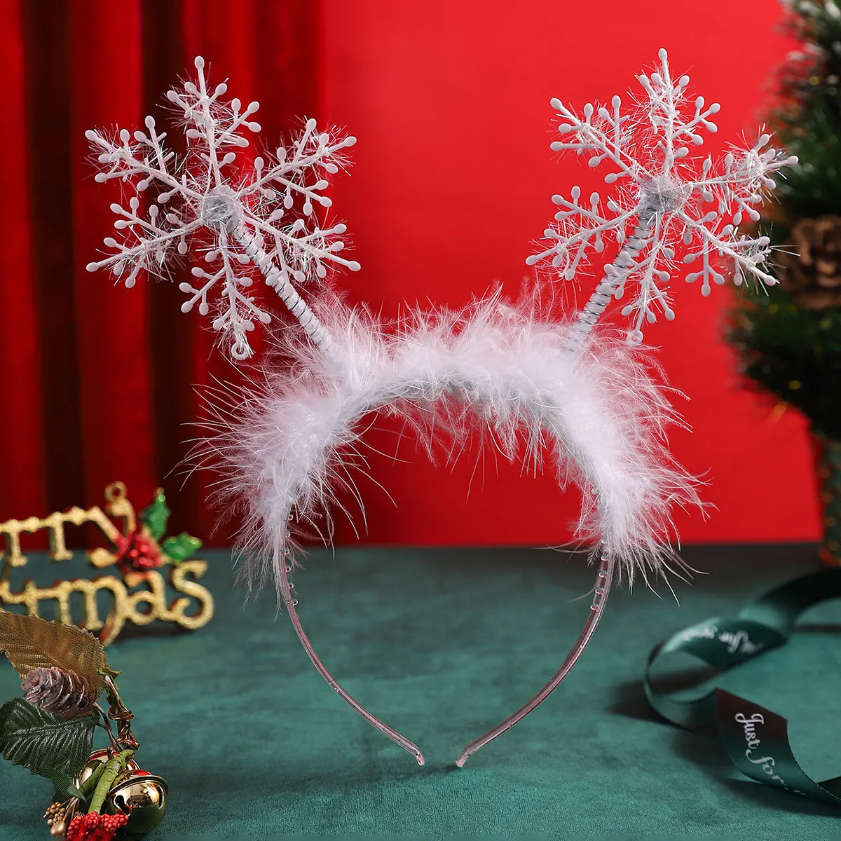 Cute Snowflake Plastic Hair Band