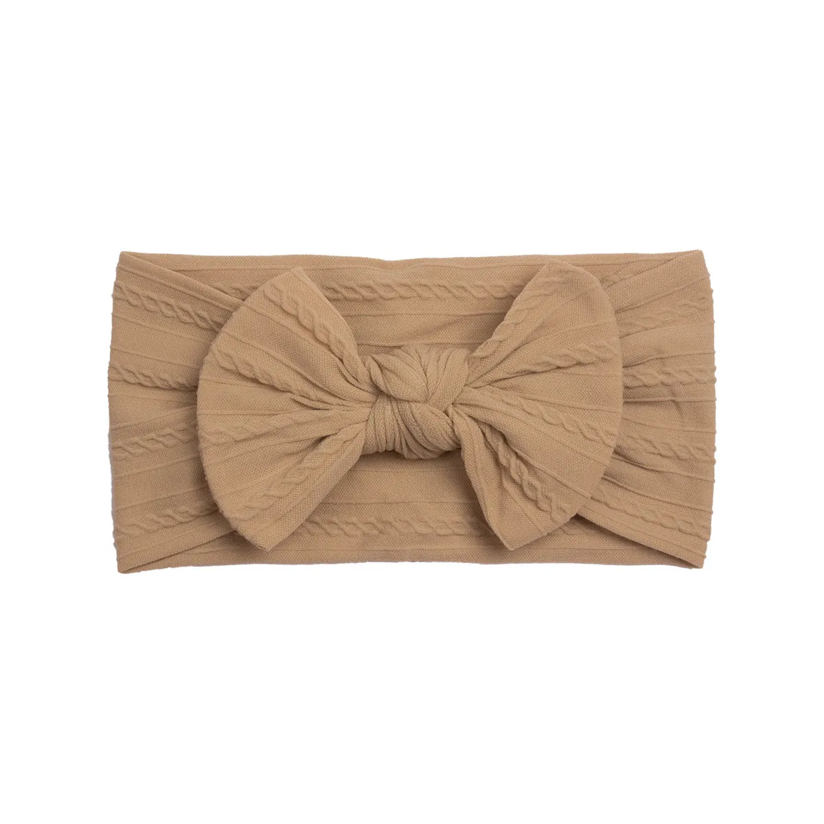 Cute Solid Color Cloth Bowknot Hair Band