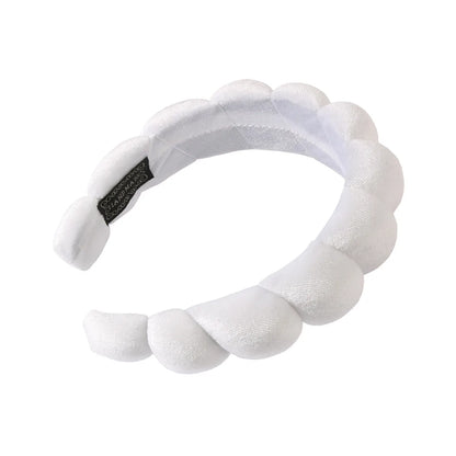 Cute Solid Color Cloth Sponge Hair Band