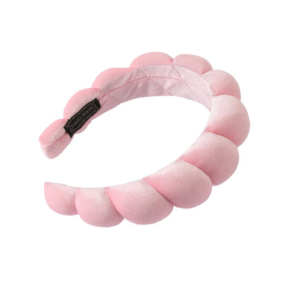 Cute Solid Color Cloth Sponge Hair Band